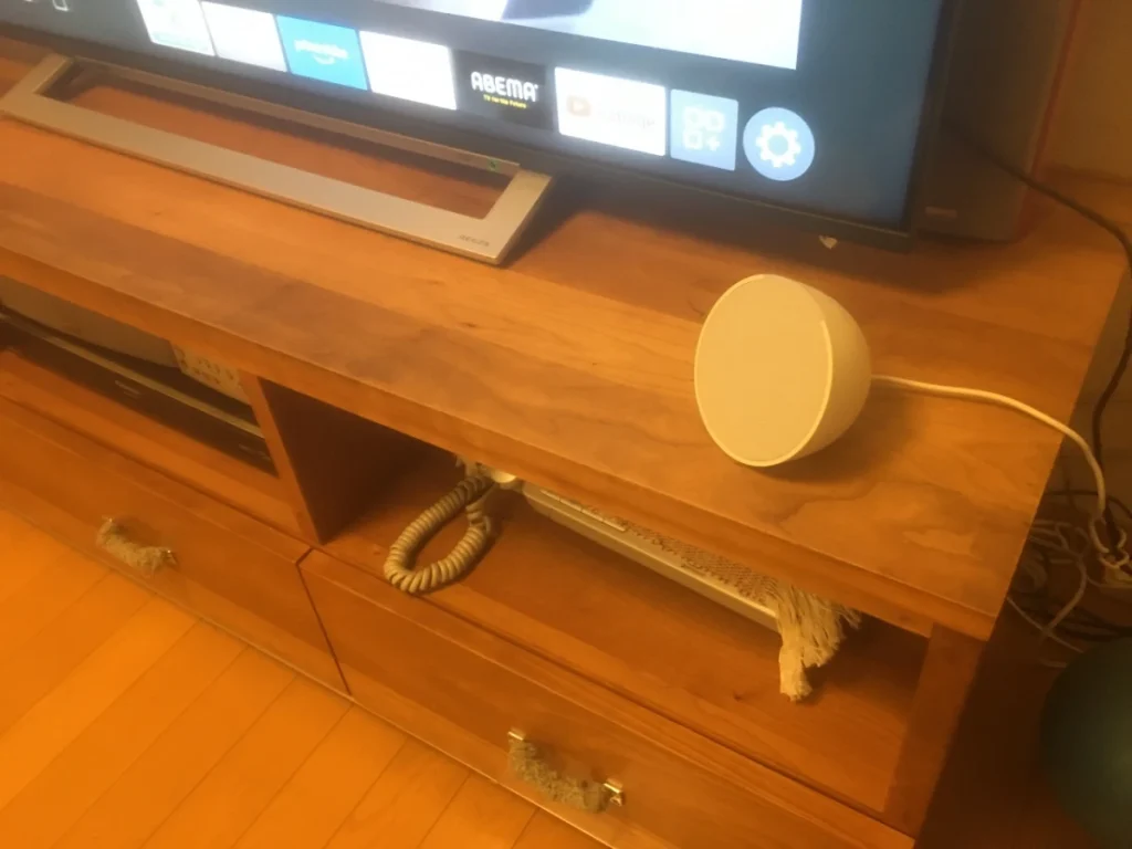 echopopテレビ横