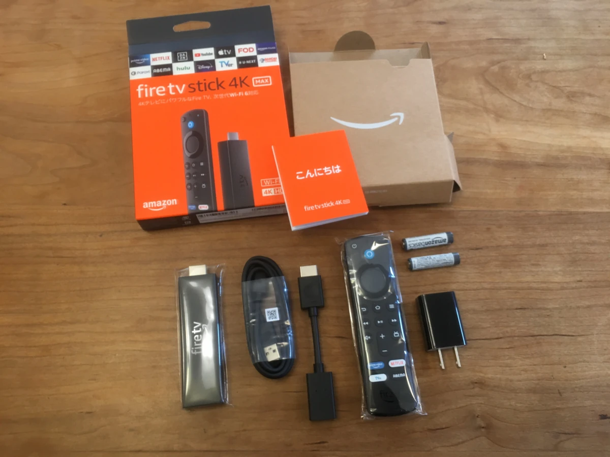 アマゾンfiretv封入物一覧